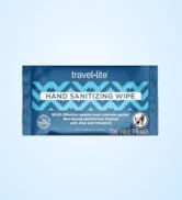 Travel Lite Alcohol-Free Hand Wipes with Aloe Vera and Vitamin E, Fresh Scent 200ct Individually ...