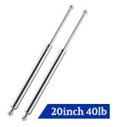 ARANA Marine Gas Struts Stainless Steel 20 inch 40 Lbs, C16-08316 20" Boat Hatch Shocks, Stainles...
