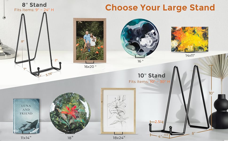 TR-LIFE large plate stands for display