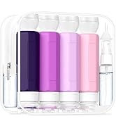 Redfly 17 Pack Travel Bottles for Toiletries, Tsa Approved 3oz Travel Size Containers, Leak Proof...