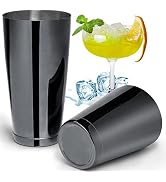 Stainless Steel Cocktail Shaker 2 Piece 18oz Unweighted & 28oz Weighted Professional Bartender Bo...