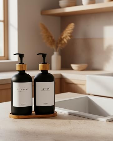 Glass Soap Dispenser