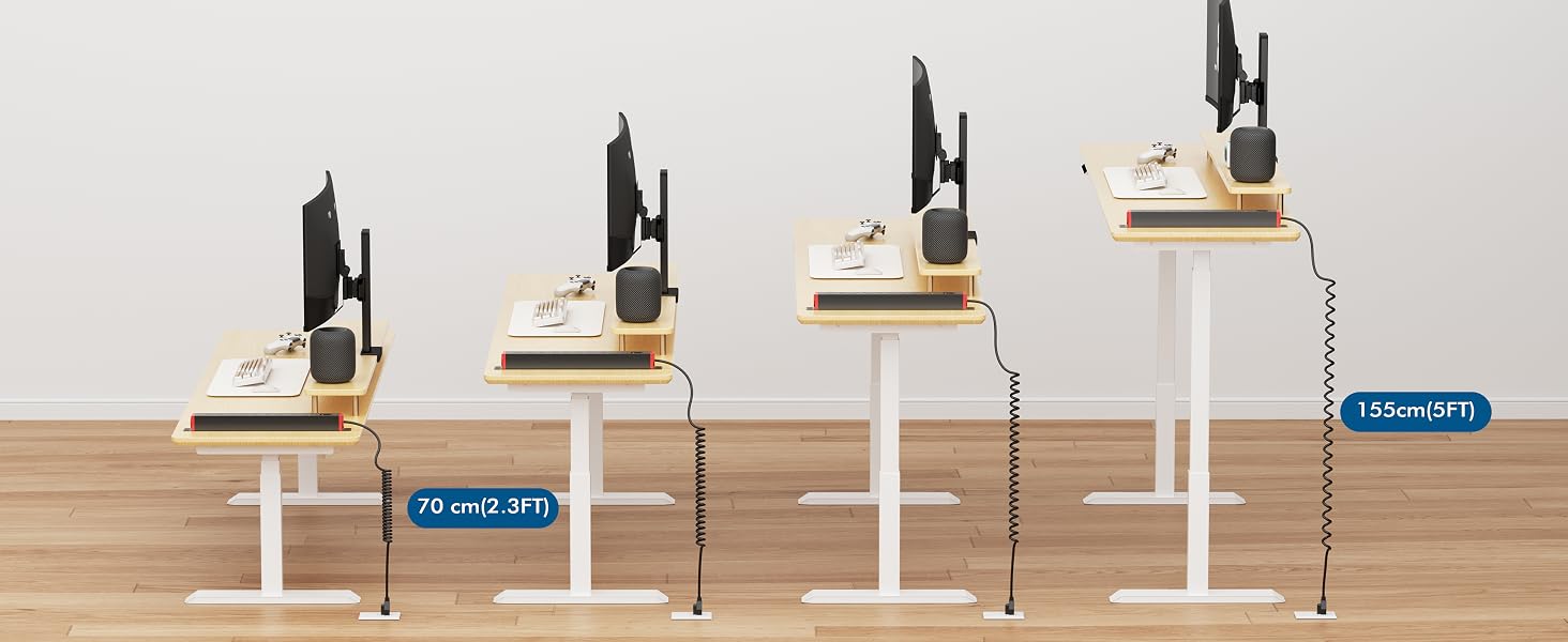 mountable power strip coiled cord