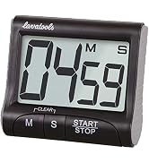Lavatools KT1 Digital Kitchen Timer & Stopwatch, Large Display, Bold Digits, Simple Operation, Lo...