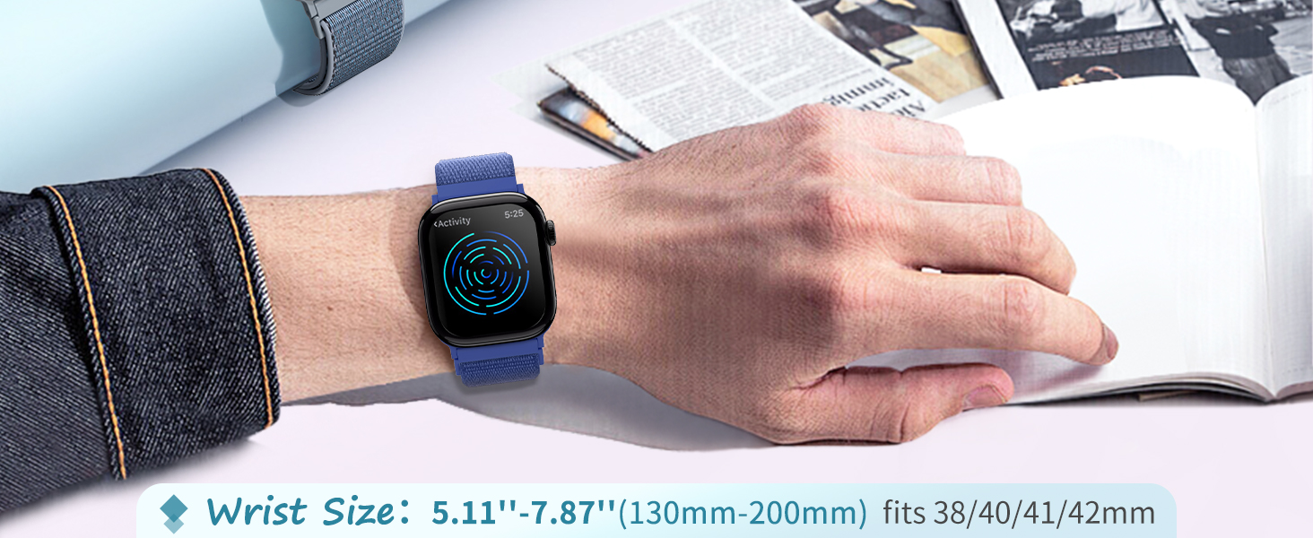 Sunnywoo Nylon Sport Watch Band for Apple Watch