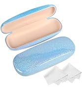 Joyberg Glasses Case, 2 Pack Eyeglass Case with Cleaning Cloth, Glasses Case Hard Shell Fits Most...