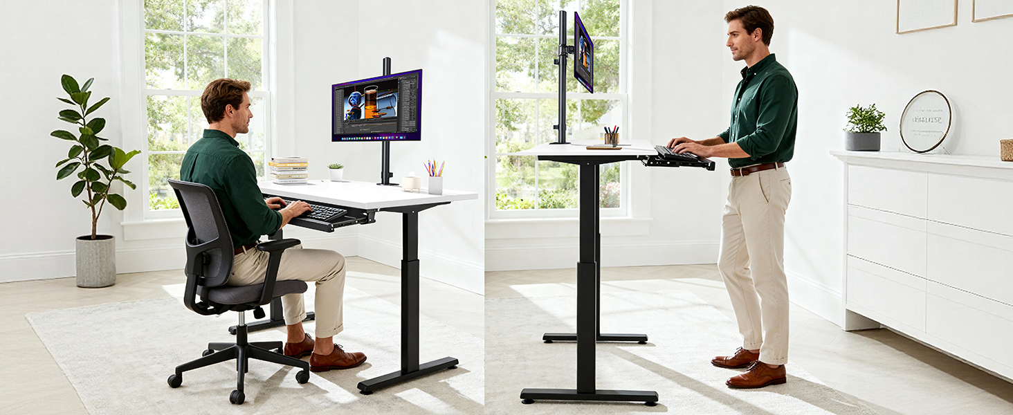 2 Tall Monitor Stand