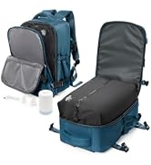 winspansy Small Travel Backpack Storage Vacuum Compression Bags with Pump for Travel Storage Carr...