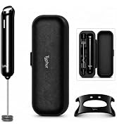 Typhur InstaWhisk Milk Frother with Storage Case - Rechargeable Handheld Coffee Foamer Frother Wa...