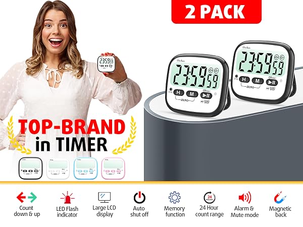 2 pack timer for kids