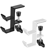 Bayyeskey Desktop Hook Under-Table Handbag Hanger Wallet Hook Simple for Holiday Decoration Deskt...