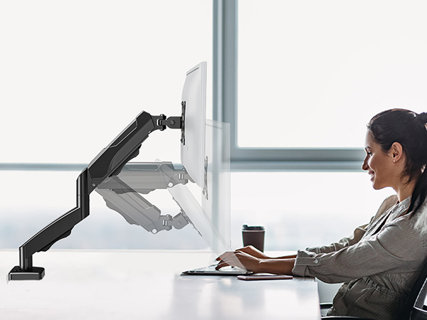 single monitor desk mount