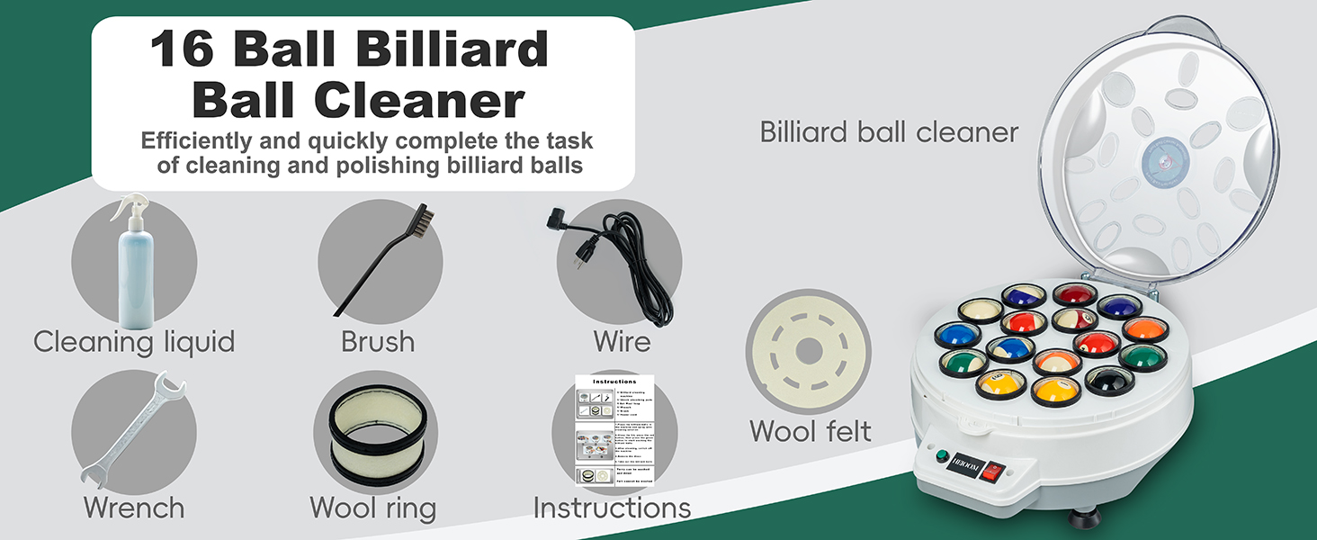 pool ball polishing machine
