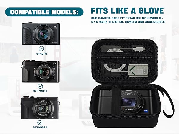 canon g7x camera bag