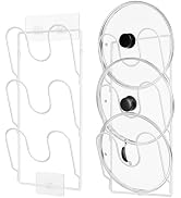 ORDORA 2 Pack Pot Lid Organizer Rack for Cabinet Door, 6-Tier Pot Lid Holders inside Cabinet, No ...