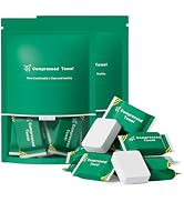 Disposable Compressed Towel Tablets, Disposable Face Towels, Compressed Camping Towel Hand Wipe P...