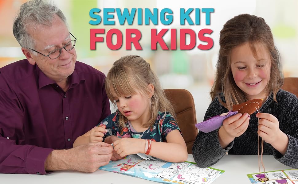 sewing kit for kids ages 8-12, crafts for girls, craft kits for kids, crafts for kids ages 8-12