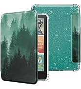 MoKo Case for 7" Kindle Paperwhite 12th Generation 2025/2026 & Kindle Colorsoft 2024/2025,Glitter...