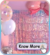 Iridescent Party Streamers Backdrop - GREATRIL Neon Transparent Holographic Tinsel Foil Fringe Cu...