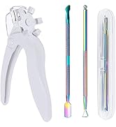3 in 1 Adjustable Acrylic Nail Clipper for Acrylic Nails, Nail Tip Cutters for Nail Tips with Cut...