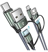 AINOPE USB C to USB C Cable, 2 Pack 3 FT USB C Cable Fast Charging with USB to USB C Adapter, 60W...