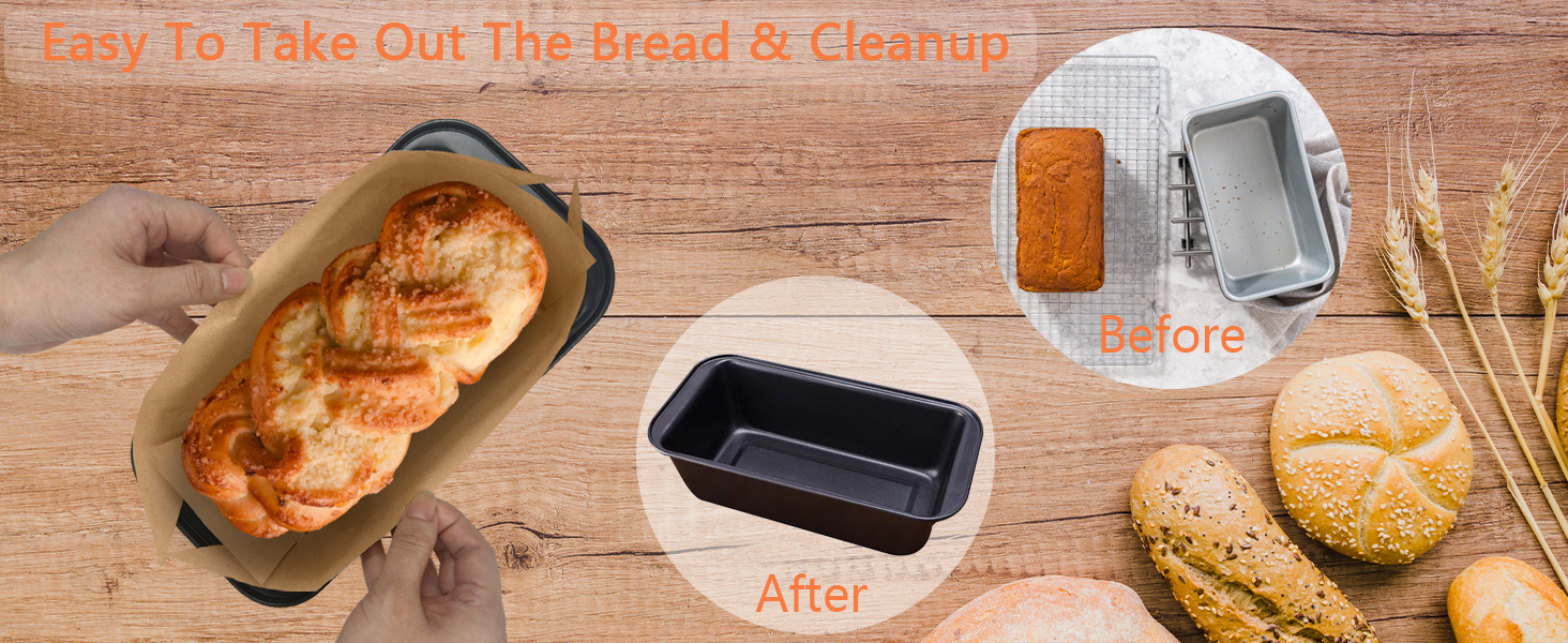 loaf pan parchment liners