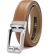 CHAOREN Click Belts for Men - Mens Ratchet Belt 1 3/8" for Dress Pants - Perfect Companion to Men...