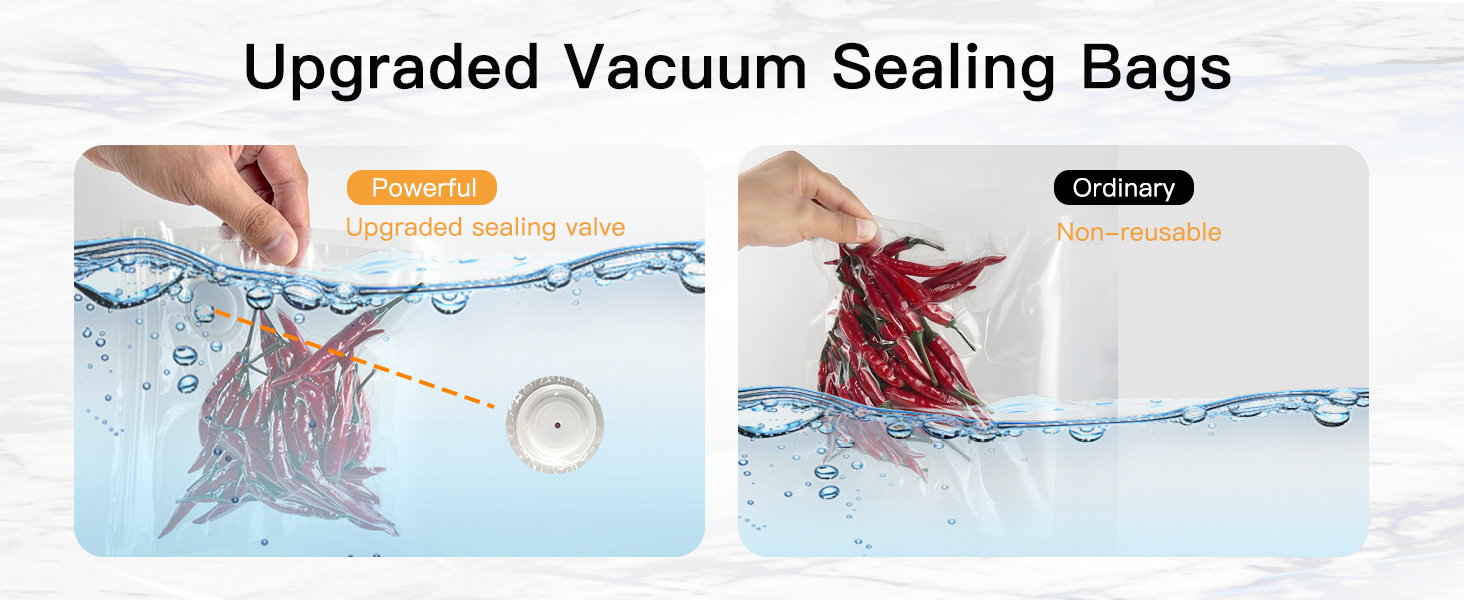 Vacuum Zipper Bags
