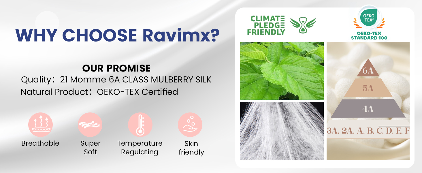 22 momme mulberry silk pillowcase