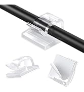 110Pcs Cable Clips with Adhesive Tapes, Wire Holder Organizer Cord Management for Car, Office and...