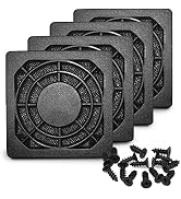 4 Pack of Filters with Fan Screws (40mm)