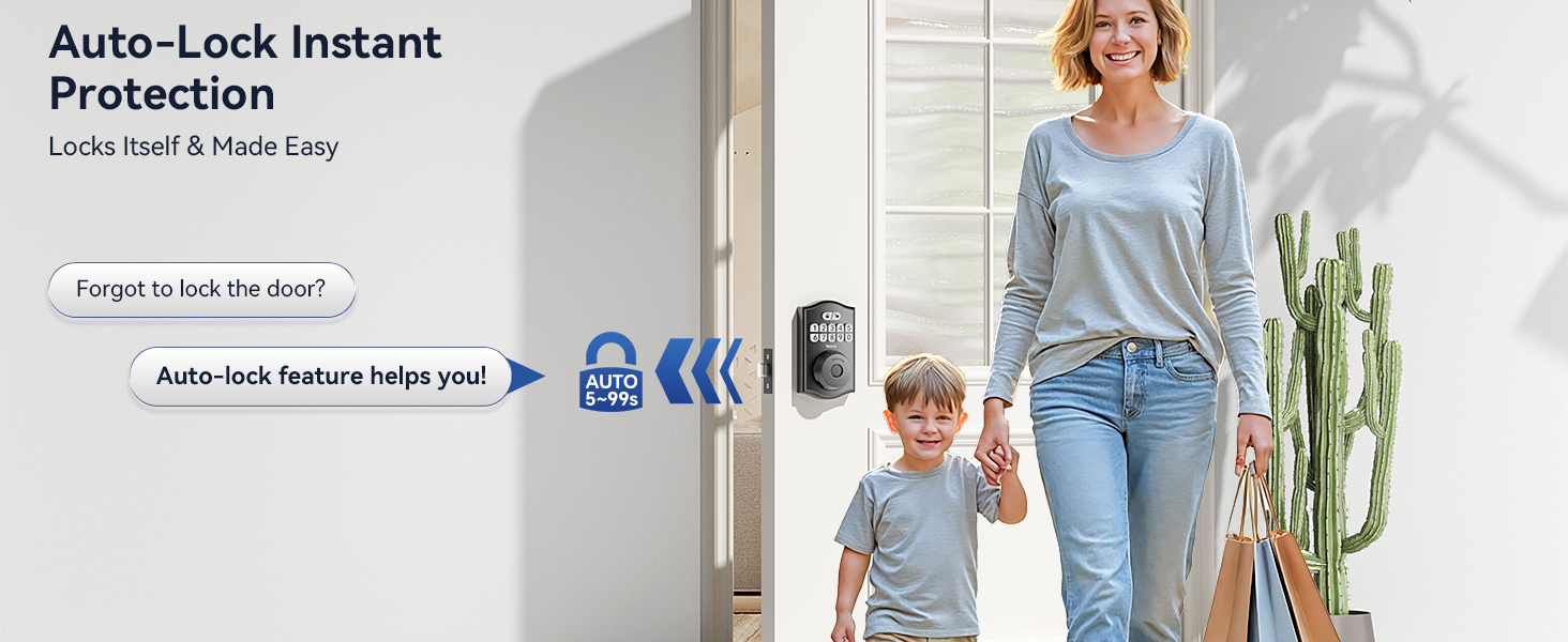Keyless Entry Door Lock