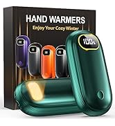 Hand Warmers - 6000-14000mAh Hand Warmers Rechargeable Up to 18Hrs Warmth, Electric Hand Warmers ...