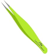Ultra Fine Sharp Pointed Tweezers Precision, Needle Nose Pointy Tweezers for Ingrown Hair Removal...