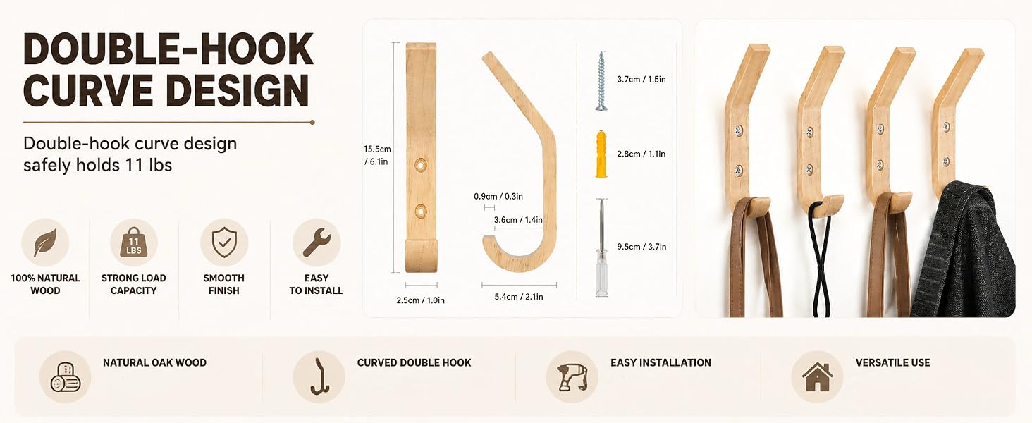 DOUBLE-HOOK CURVE DESIGN