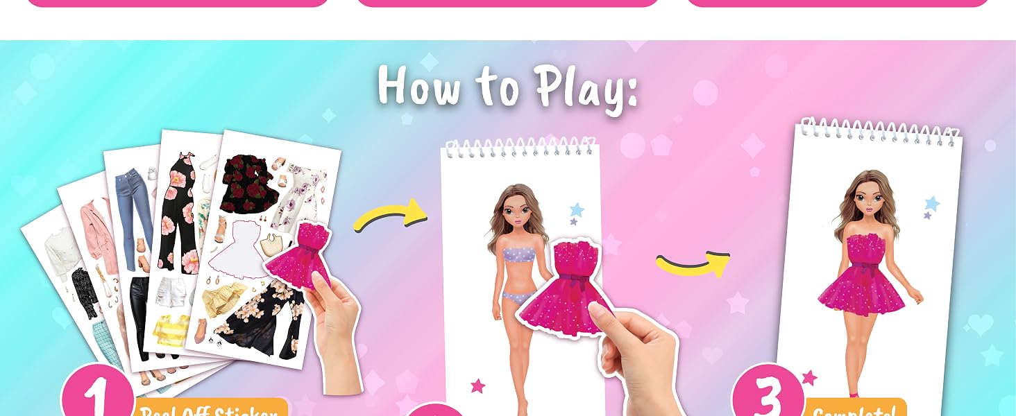 sticker dress up