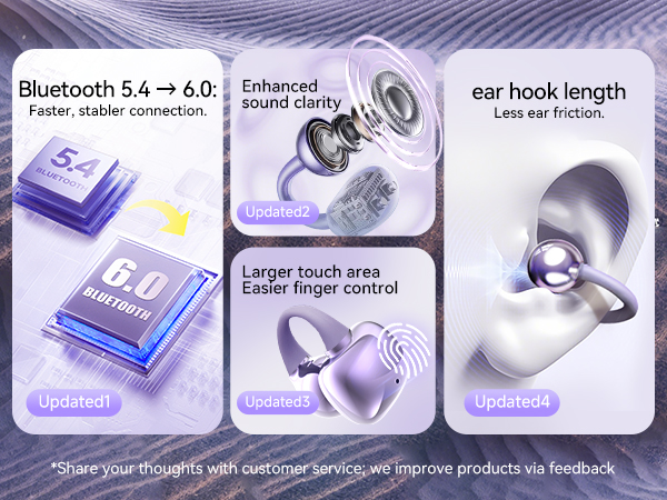 open ear earbuds
