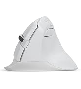 DELUX Wireless Ergonomic Mouse, Vertical Mouse for Small Hand, Silent Click Ergonomic Mouse, Up t...
