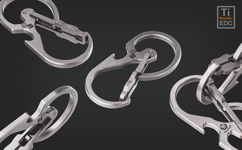 carabiner titanium
