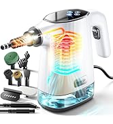 TEEVOGO Handheld Steam Cleaner, High Pressure Steam Cleaner with 3s Fast Heat, Upgrade 450ml Remo...