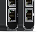 DUOPURUI Ethernet Splitter 1 to 4,1000Mbps High Speed Network Splitter,LAN Splitter 4 Port with U.
