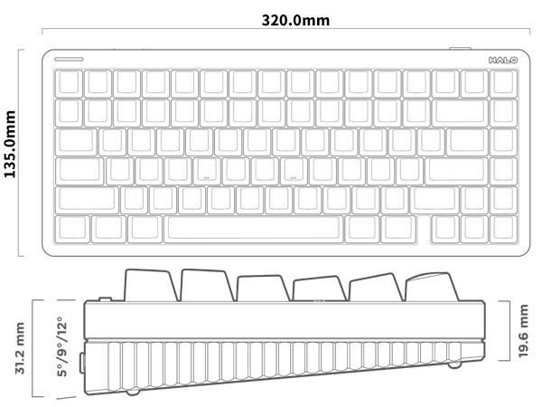 creamy keyboard