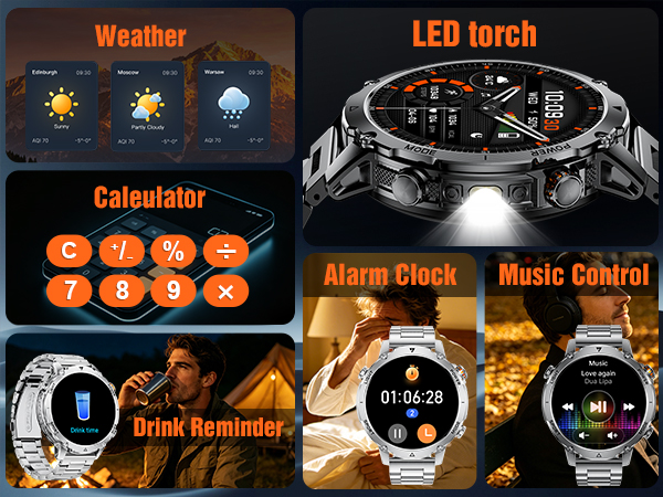 ios smart watches for men smart watch round bluetooth watch android