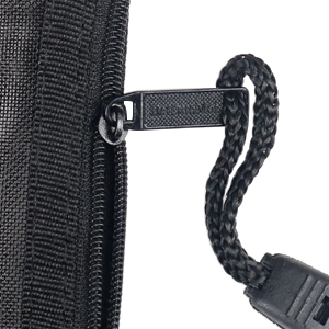 mesh cosmetic bags with zipper