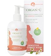 Organyc Feminine Wash for Maternity, Intimate Skin Care, Gentle Hygiene Essentials with Moisturiz...
