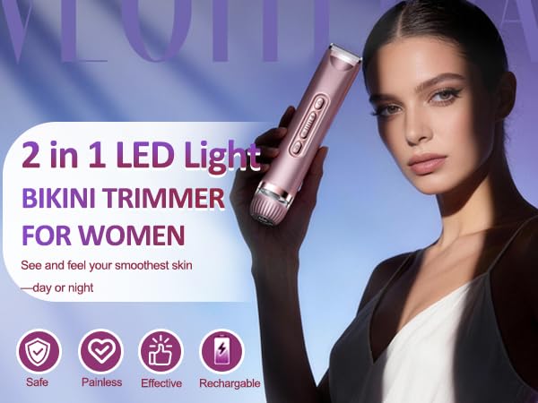 BG600RR electric razors for women