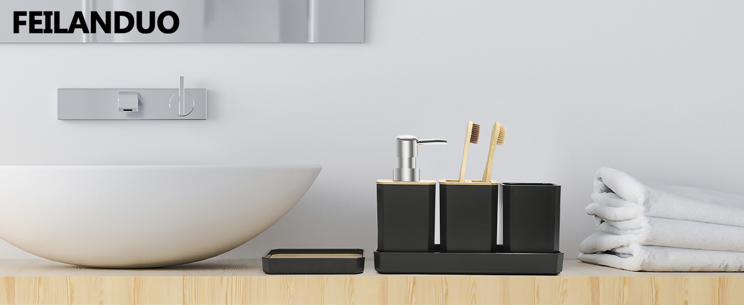 toothbrush holder black