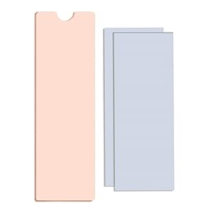 M.2 SSD cooling kit two sets silicone thermal pad 0.5mm 1mm thicknesses to gap NVMe chips copper