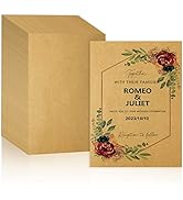 FSWCCK 120 Sheets Brown Kraft Cardstocks, 8.5 x 11 Inch Letter Size Thick Paper Card Stock ...