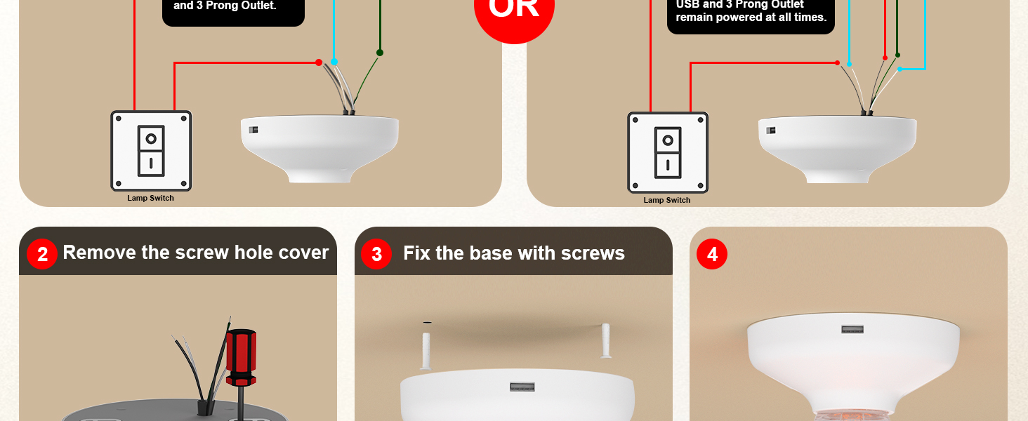 light socket to plug adapter